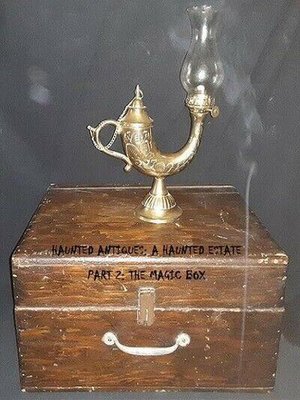 cover image of Haunted Antiques